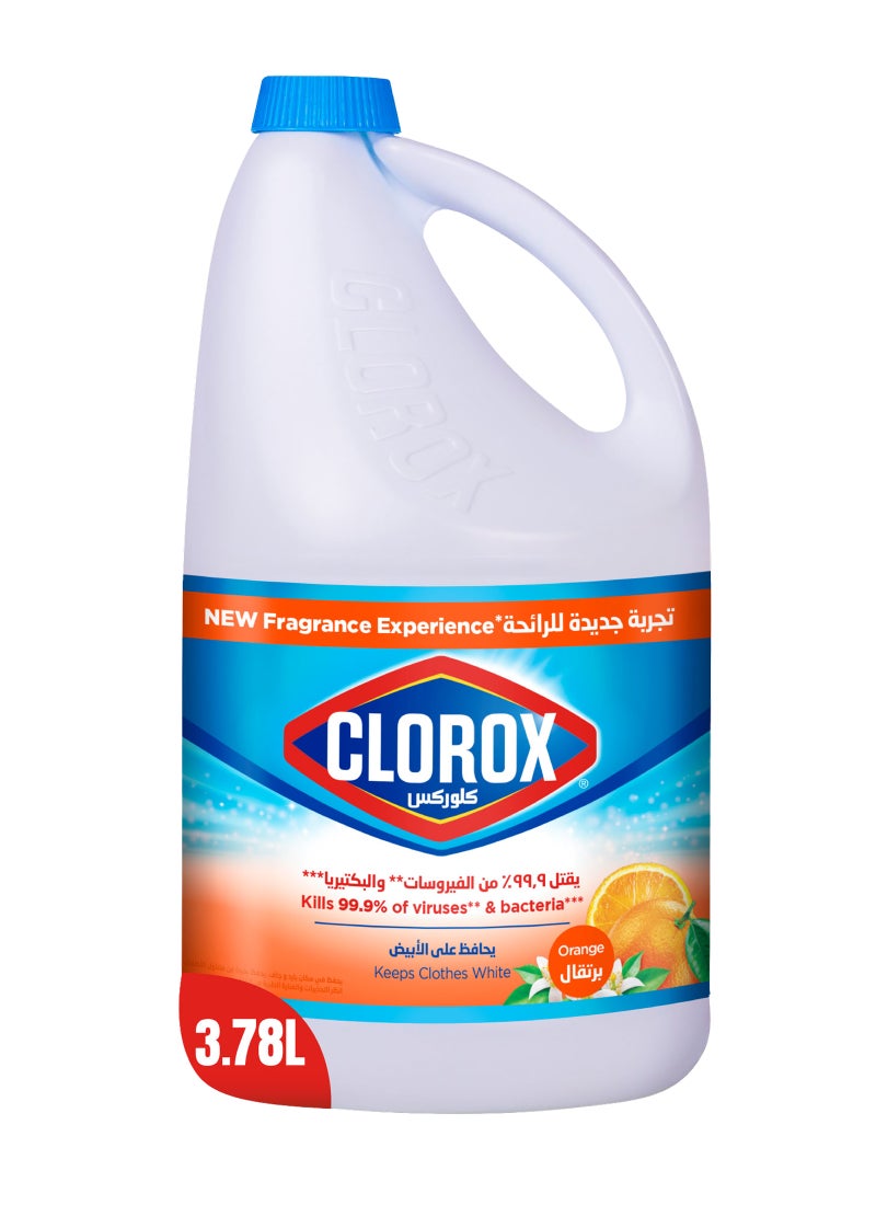 Clorox Liquid Bleach, Orange Scent 3.78Liters  - Image 1