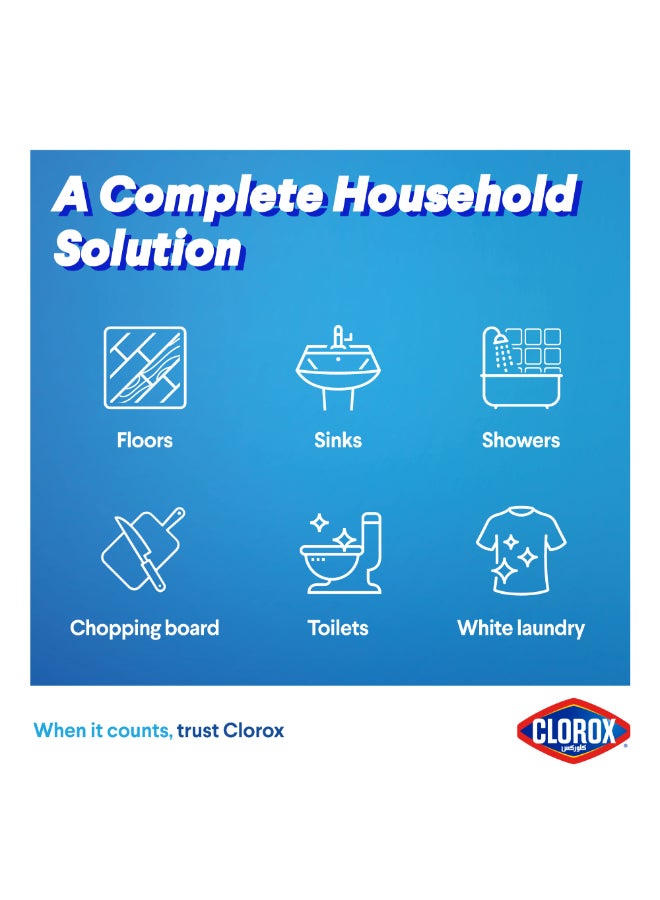 Clorox - Liquid Bleach Cleaner and Disinfectant White 1.89Liters - Image 1