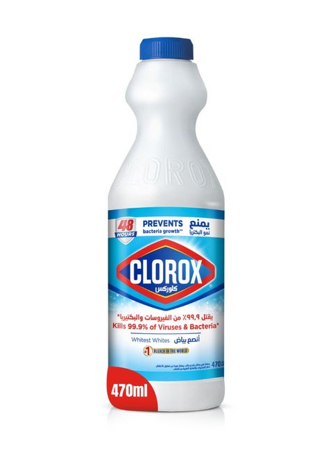 Liquid Bleach Original Household Cleaner And Disinfectant White 470ml
