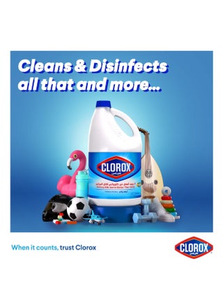 Liquid Bleach Original Household Cleaner And Disinfectant White 470ml - view 5