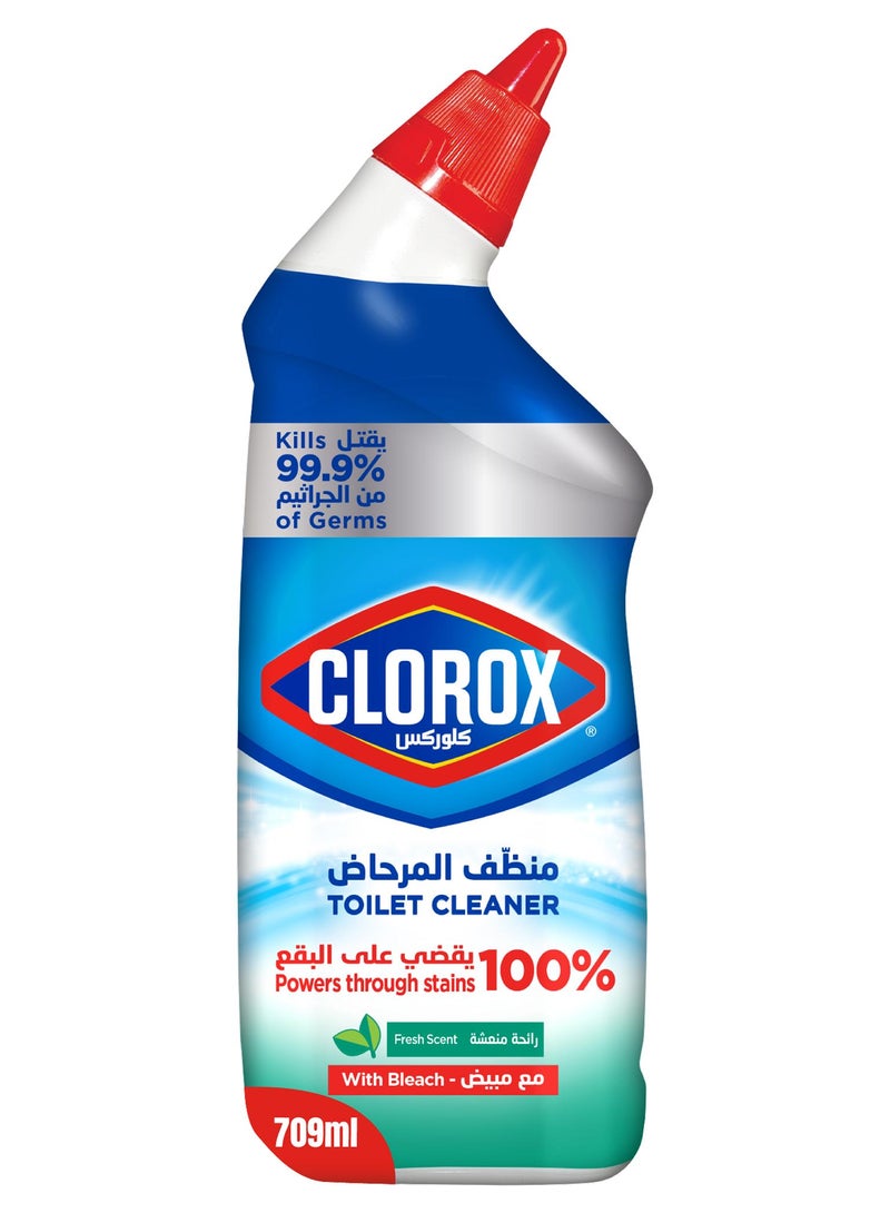 كلوركس منظف المراحيض برائحة منعشة، منظف مطهر المرحاض مع مبيض - Image 1