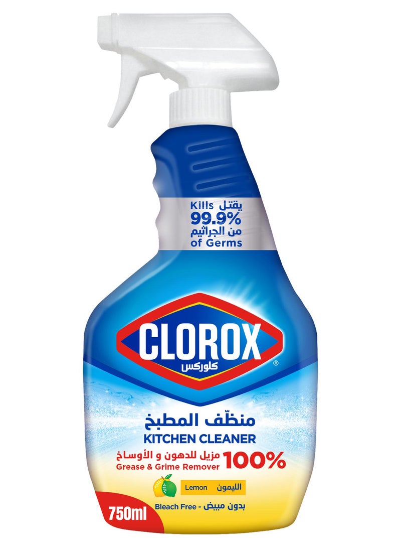 كلوركس منظف بخاخ المطبخ برائحة الليمون، خالٍ من مواد التبييض - Image 1