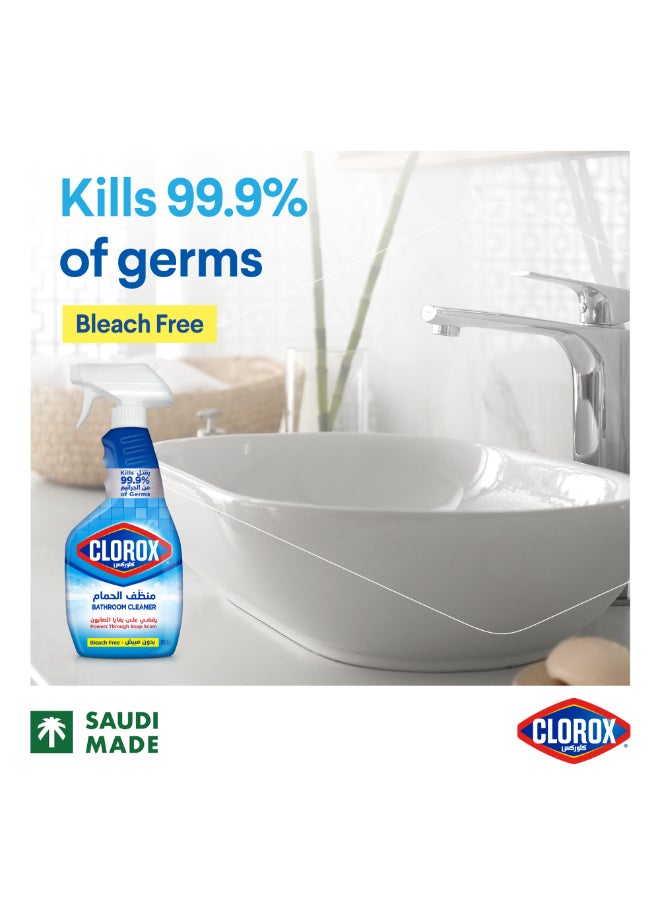 Clorox Bathroom Spray Cleaner Bleach Free 500ml  - Image 3