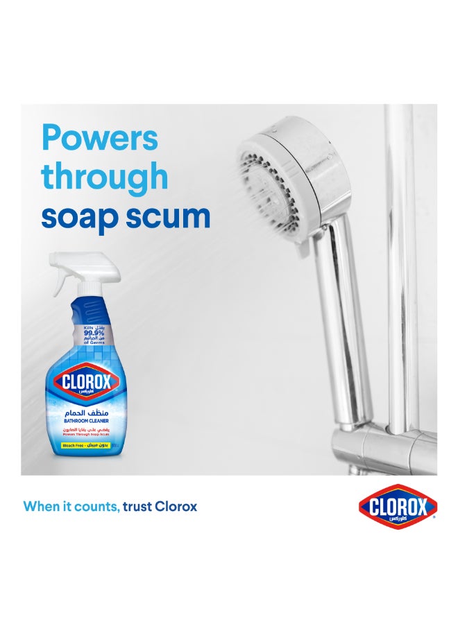 Clorox Bathroom Spray Cleaner Bleach Free 500ml  - Image 5