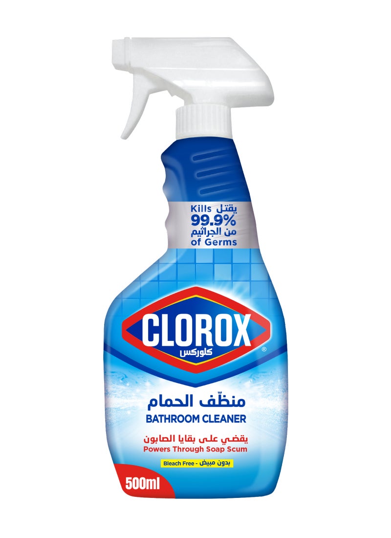 Clorox Bathroom Spray Cleaner Bleach Free 500ml  - Image 1