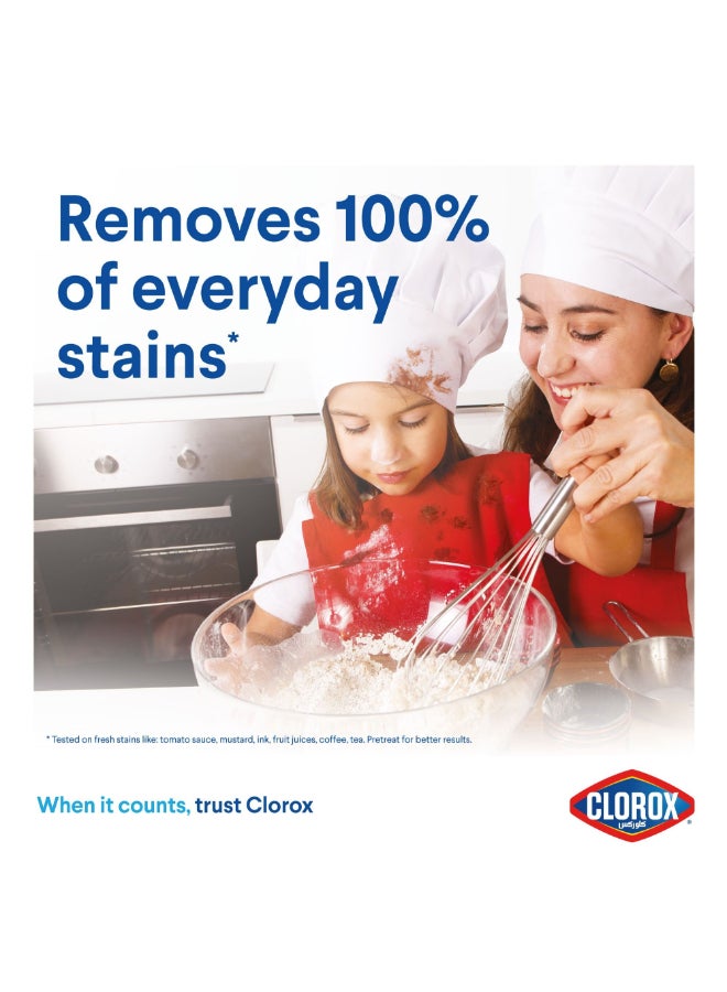 Clorox Liquid Stain Remover And Color Booster Floral Scent purple 1.8Liters  - Image 2