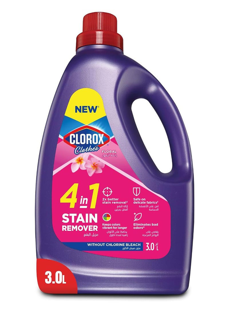 Liquid Stain Remover And Color Booster Floral Scent Purple 3Liters