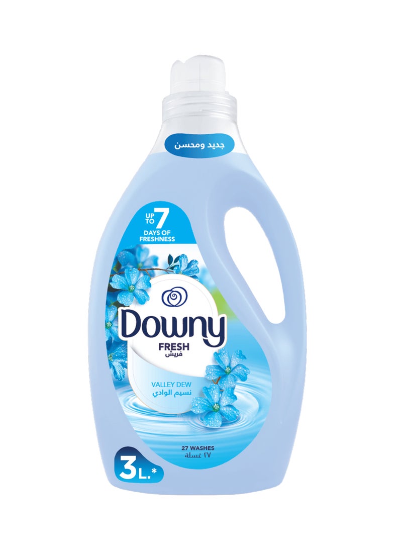 Downy Valley Dew Fabric Softener , 3 Liter - Image 1