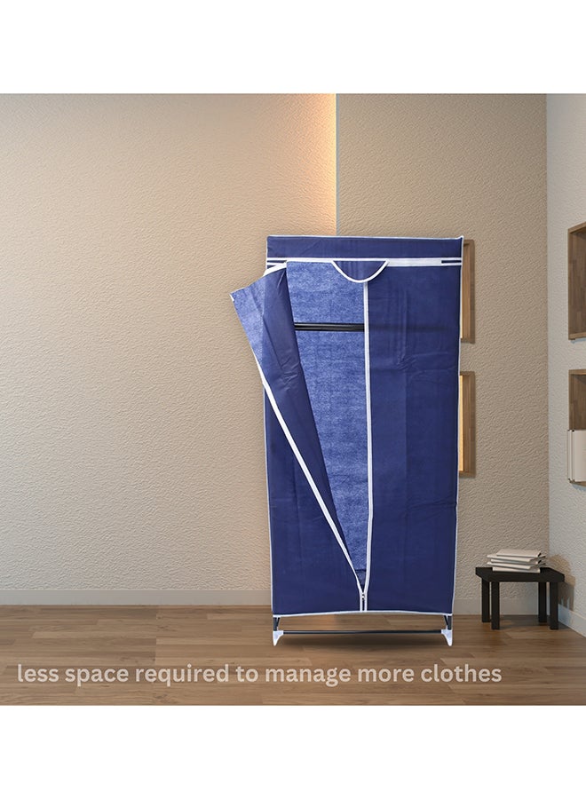 Feelings T-Shaped Wardrobe Blue 68x150x45cm  - Image 4