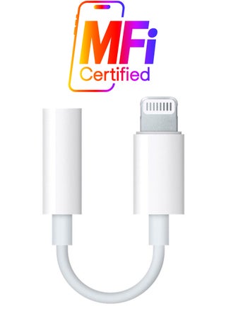 Lightning To 3.5mm Headphone Jack Adapter White - pnsku/N11410595A/45/_/1738266600/7a7e03b6-9c6a-4cf6-9b32-028c80f0d71a