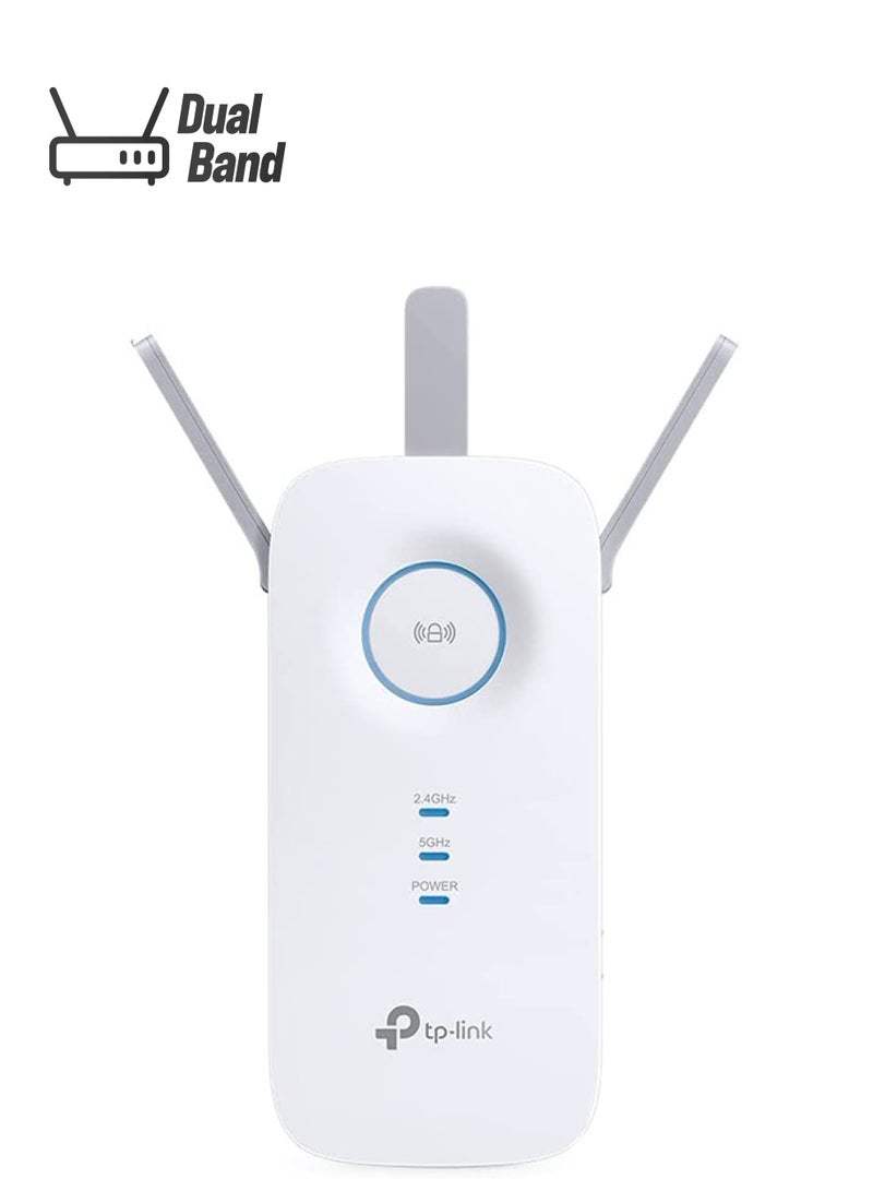 AC1750 RE450 WiFi Extender White - pnsku/N11411320A/45/_/1741094080/8e1971d4-a6f8-4285-9abd-f0aab8b3bbd7