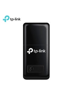 TP-LINK TL-WN823N N300 Mini USB Wireless WiFi Network Adapter for PC/Laptop, Easy Setup, Supports Windows 10/8.1/8/7/XP, Mac OS X, Linux Black  - Image 1