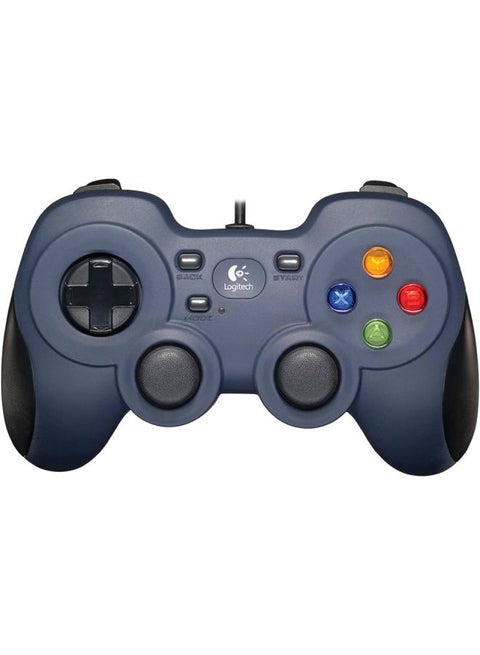 لوحة ألعاب سلكية من Logitech G F310، وحدة تحكم تشبه التخطيط، 4 مفاتيح D-Pad، سلك بطول 1.8 متر