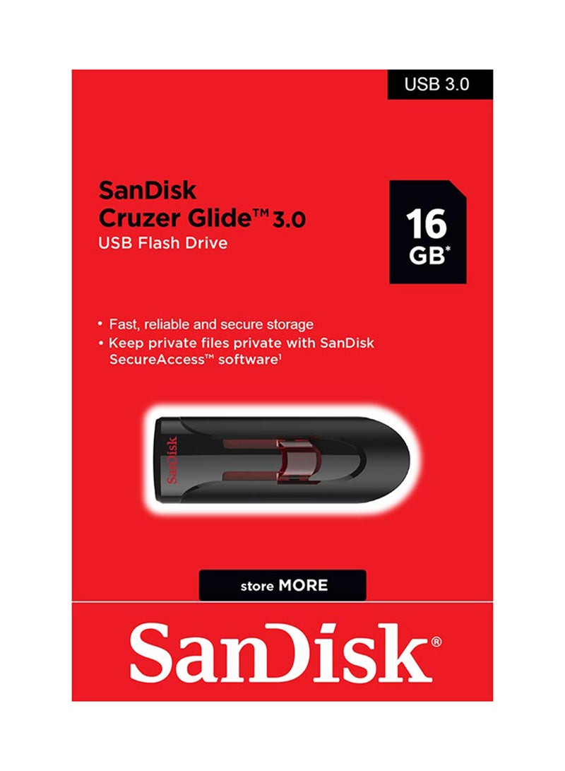 سانديسك فلاش درايف كروزر جلايد 16 GB  - Image 1