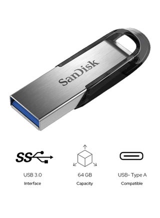 فلاش درايف ألترا فلير بمنفذ USB 3.0 وسرعات قراءة تصل إلى 150 ميجابايت في الثانية 64 GB - pnsku/N11412272A/45/_/1736517407/2b565f6a-ede0-4b11-85d6-eb6dc298f0ef