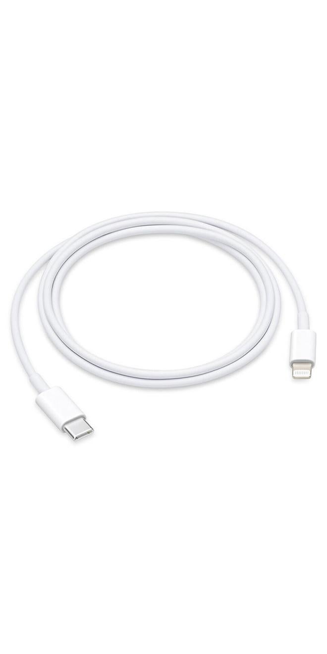 ابل  كابل USB-C إلى Lightning - 1 متر أبيض أبيض - Image 1