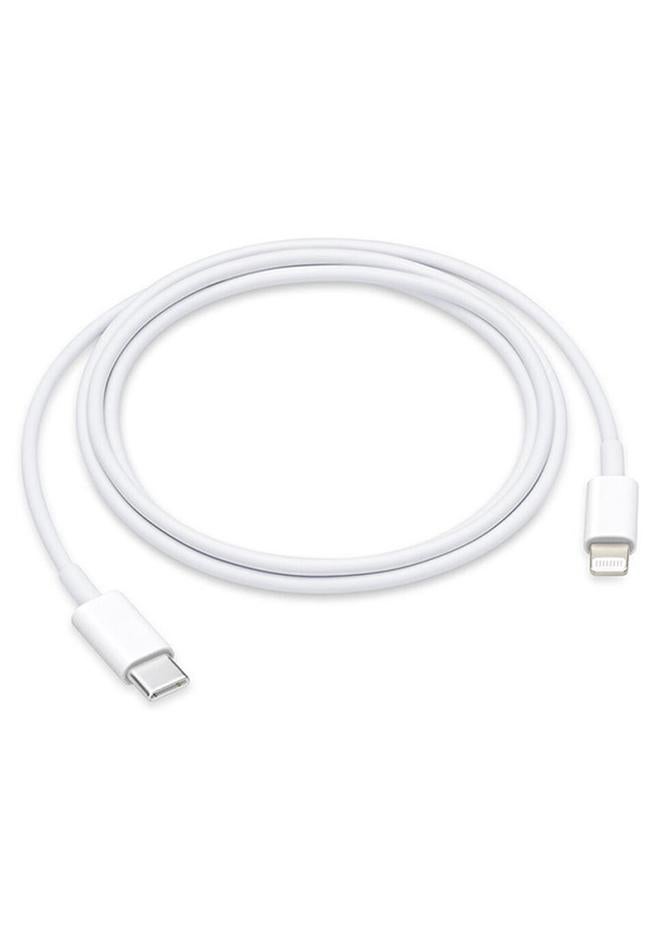 ابل  كابل USB-C إلى Lightning - 1 متر أبيض أبيض - Image 1