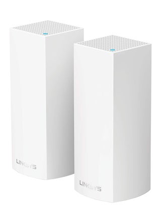 WHW0302 Velop Tri-Band Whole Home Wi-Fi Mesh System Router, Pack of 2 White - pnsku/N11417306A/45/_/1711433898/584d7390-6092-4900-adf2-431e4beb5310