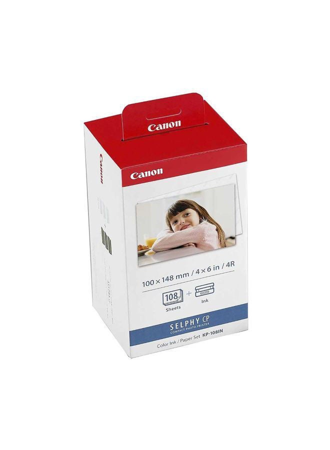 Canon KP108 Photo Paper - Pack Of 108 Sheets - Image 1