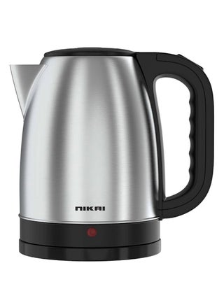 Stainless Steel Electric Kettle Stylish And Safe Boiling, Auto Shut Off, Indicator Light, 360° Rotating Base, Timeless Design, Matt Finish, Ideal For Home And Office Use 1.8 L 2200 W NK420A/ NK420AX Silver/Black - pnsku/N11426511A/45/_/1749736385/6c621d84-0cad-4ac6-80c0-accf90dfbe44