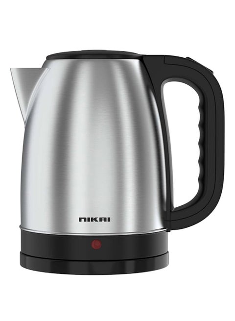 Stainless Steel Electric Kettle Stylish And Safe Boiling, Auto Shut Off, Indicator Light, 360° Rotating Base, Timeless Design, Matt Finish, Ideal For Home And Office Use 1.8 L 2200 W NK420A/ NK420AX Silver/Black