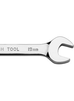 Jetech Jetech 19mm Flexible Head Ratchet Combination Wrench, Industrial Grade Flex Ratcheting Spanner, Heat-Treated Cr-V Alloy Steel, 12 Point Ratchet Box Ended and Open End Spanner, Flex-Head Gear Wrench Silver  - Image 3