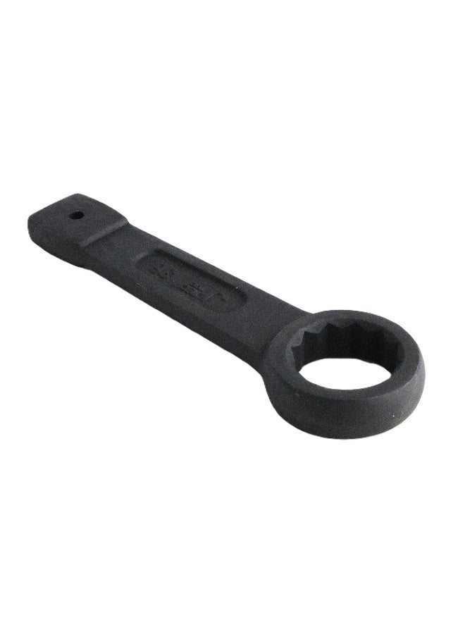 Jetech Box End Ring Slogging Spanner, Striking Ring Wrench 36mm, CR-V Steel 12-Point Flat Strike Wrench, Single Head Spanner Hand Tool for Mechanical Automotive Repair - OFSS-36 Black - Image 5