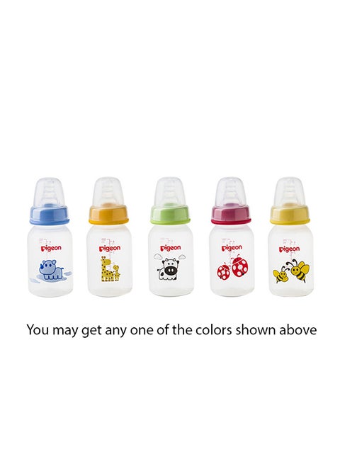 زجاجة إرضاع بحلمة بيريستاليك، للأطفال من عمر 0-3 أشهر، سعة 120 مل، أشكال متنوعة