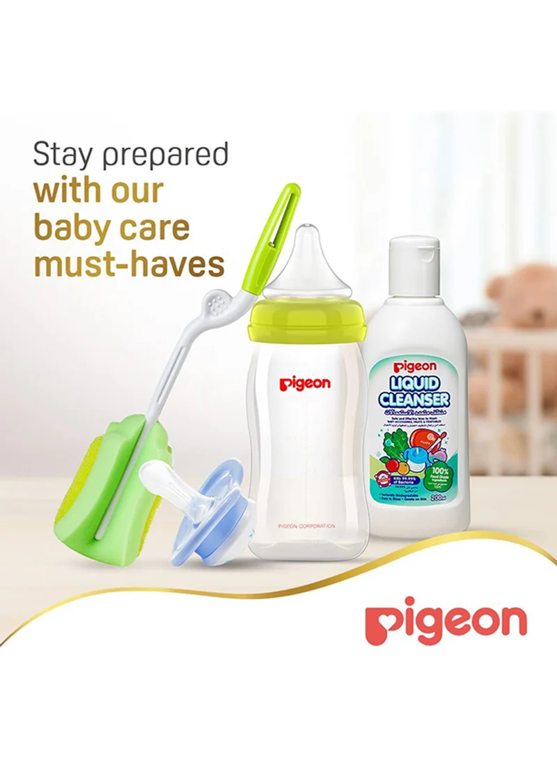pigeon Pack Of 1 Softouch Peristaltic Plus Baby Feeding Bottle 240 ML, 3 Months +, Assorted