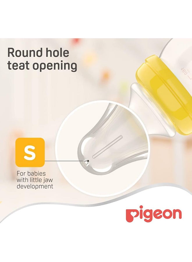 pigeon 2 Pieces Soft Touch Peristaltic Plus Wide Neck Nipple  - Image 3