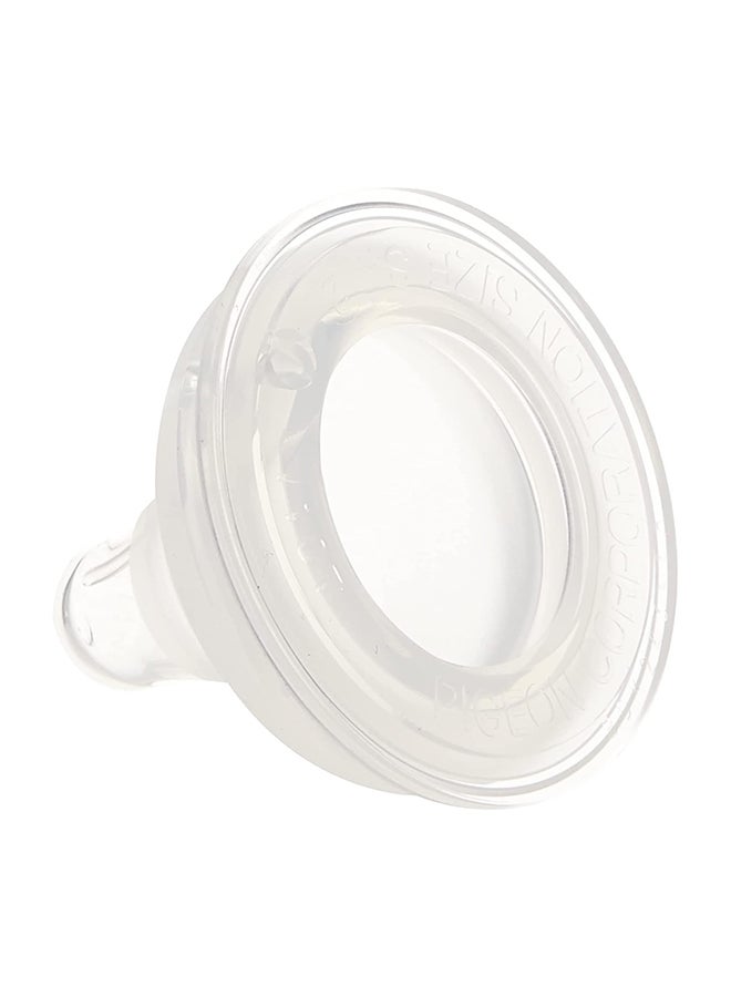 pigeon 2 Pieces Soft Touch Peristaltic Plus Wide Neck Nipple  - Image 2