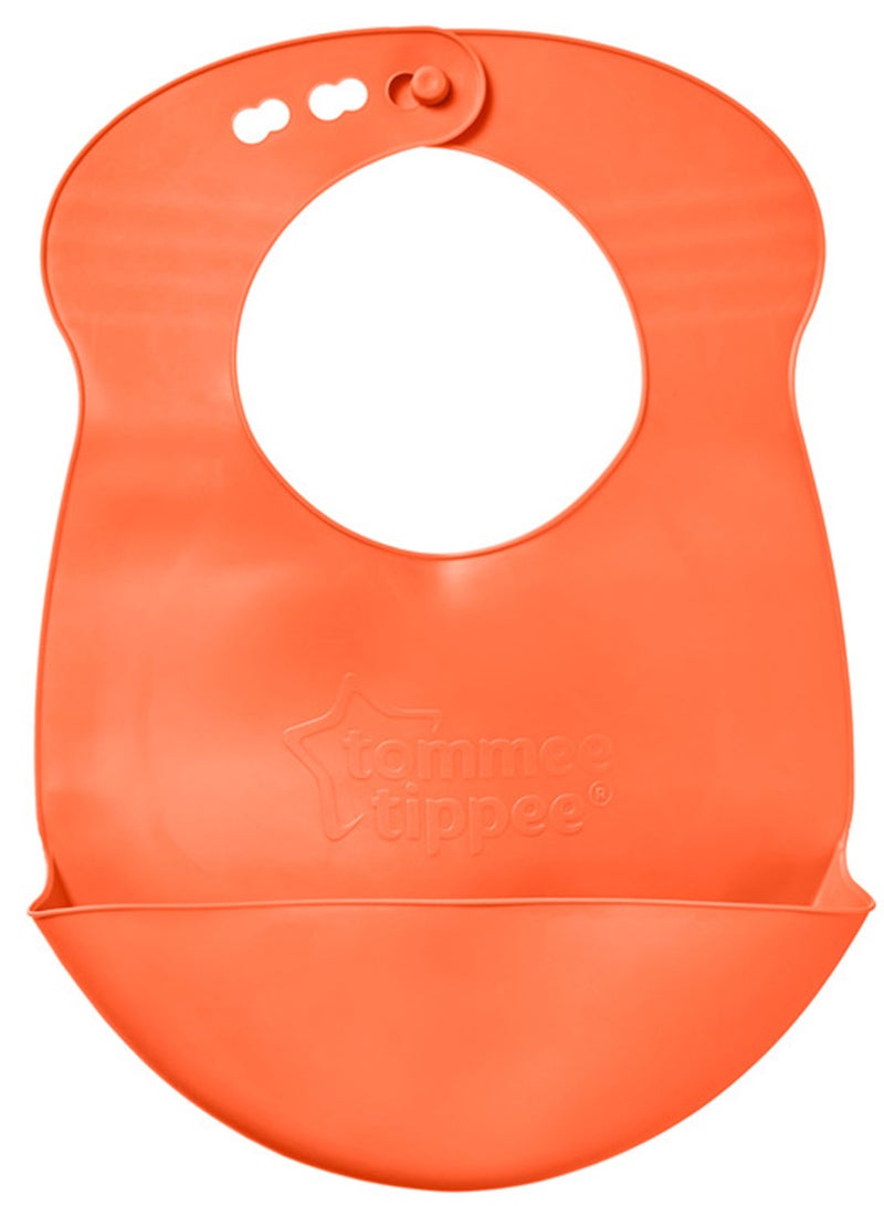 Bib Roll'N'Go With Crumb and Mess Catcher, BPA-free 7 Months+, Assorted - 46351462