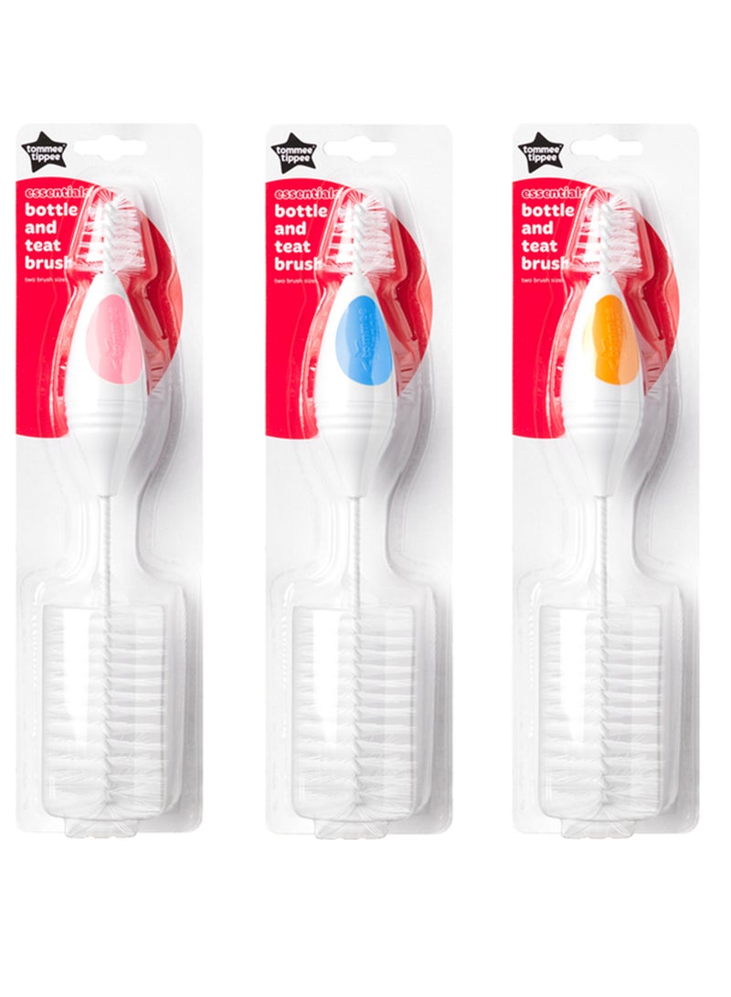 tommee tippee - Essentials Bottle And Teat Cleaning Brush Assorted - Image 1