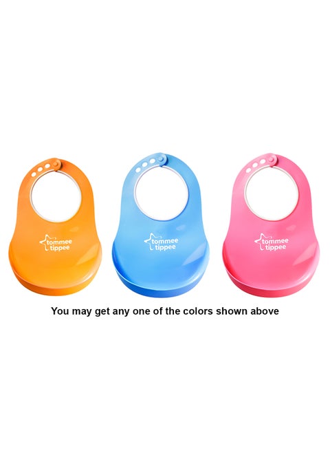 Essentials Comfi Neck Catch All Bib 0 Months+, Assorted Colour