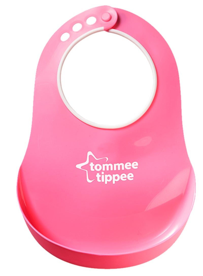 Essentials Comfi Neck Catch All Bib 0 Months+, Assorted Colour