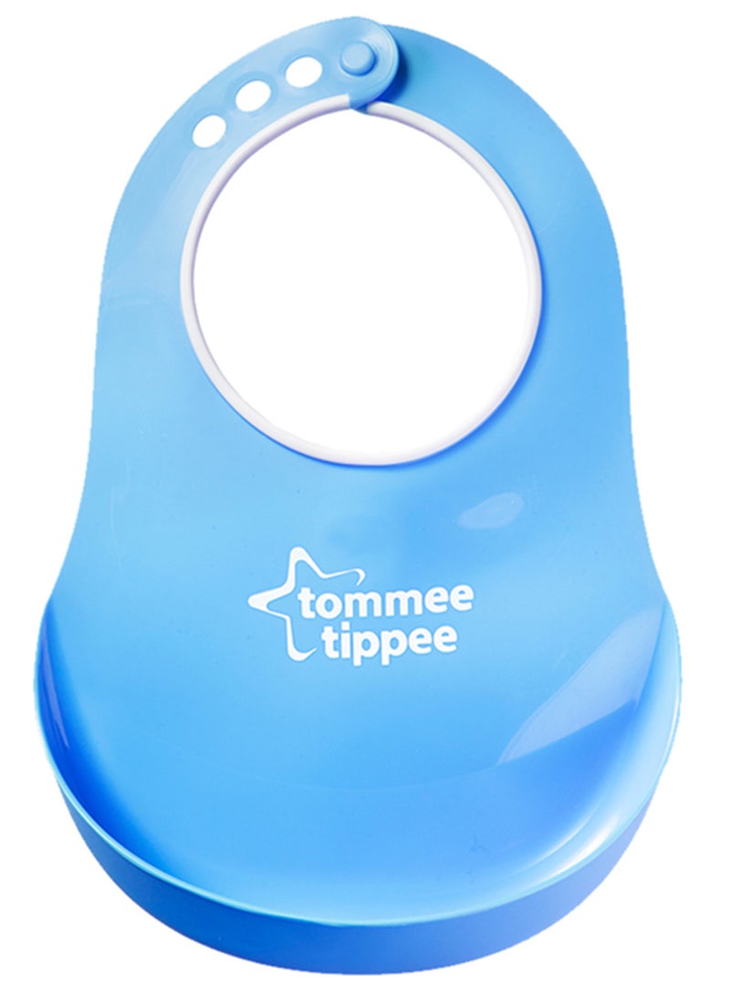 Essentials Comfi Neck Catch All Bib 0 Months+, Assorted Colour