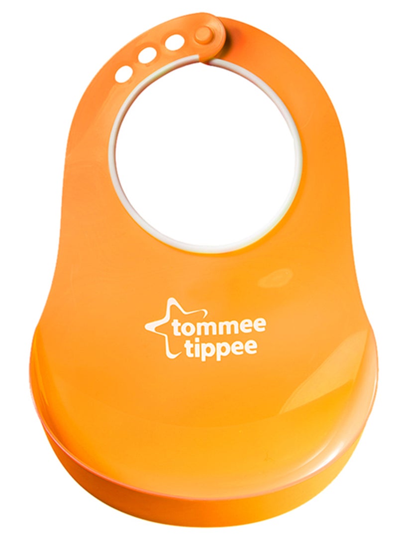 Essentials Comfi Neck Catch All Bib 0 Months+, Assorted Colour