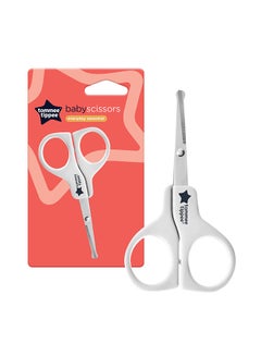 tommee tippee Essentials Baby Scissors - White  - Image 1