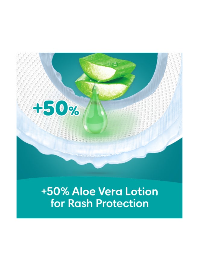 Pampers - Baby-Dry Newborn Taped Diapers with Aloe Vera Lotion, Leakage Protection, Size 2, 3-8kg, Carry Pack, 23 Count - Image 1