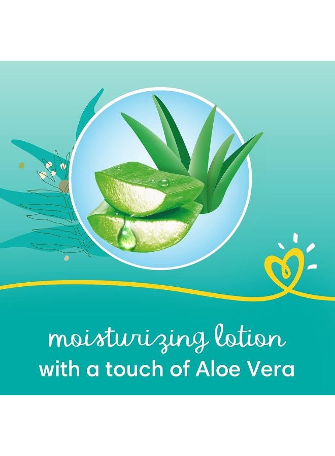 Pampers - Aloe Vera Taped Diapers Size 4 Mega Pack 60 Count - Image 1