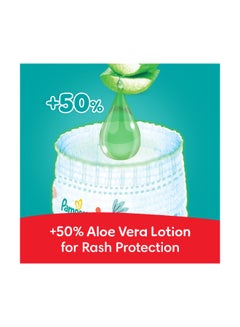 Pampers Aloe Vera Pants Diapers Size 4 Jumbo Pack 52 Count  - Image 4