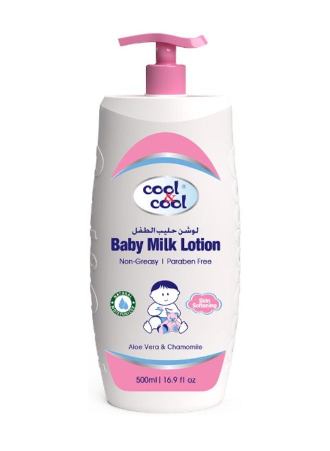 Cool & Cool Baby Milk Lotion 500ml - Image 1
