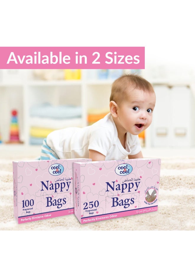 Cool & Cool Fragranced Nappy Bags Pack Of 250  - Image 5