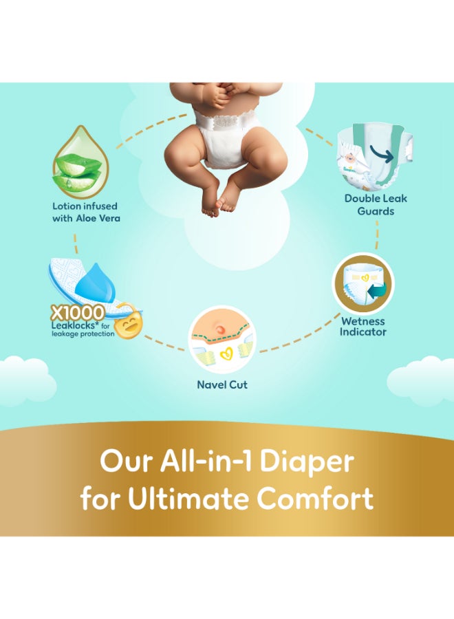 Pampers - Ultimate Comfort Taped Diapers, Size 0, <2.5kg, Carry Pack, 30 Count - Image 1