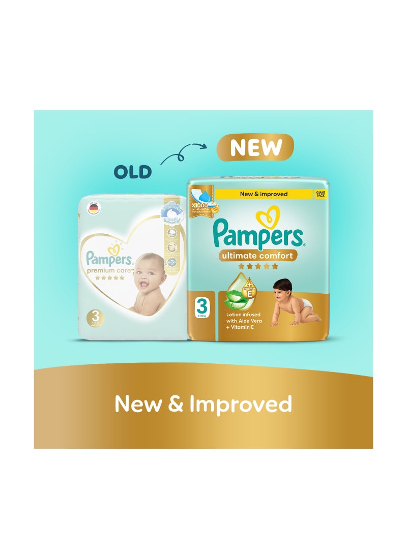 Pampers - Pampers Ultimate Size 3 Comfort Taped Diapers 6-10 Kg Giant Pack 84 Count - Image 1