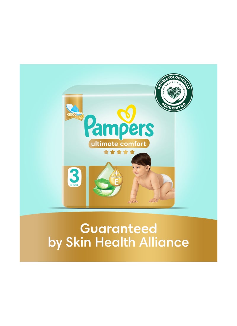 Pampers - Pampers Ultimate Size 3 Comfort Taped Diapers 6-10 Kg Giant Pack 84 Count - Image 1