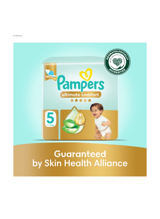 Pampers - Premium Care Taped Diapers Size 5 Super Saver Pack 56 Count - Image 1