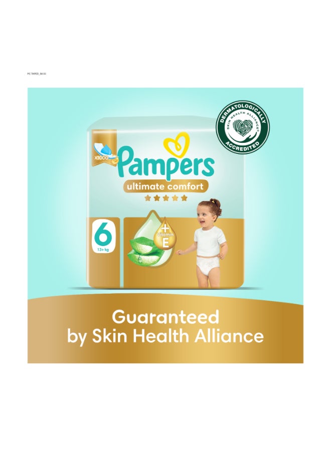 Pampers - Premium Care Taped Diapers Size 6 Super Saver Pack 42 Count - Image 1