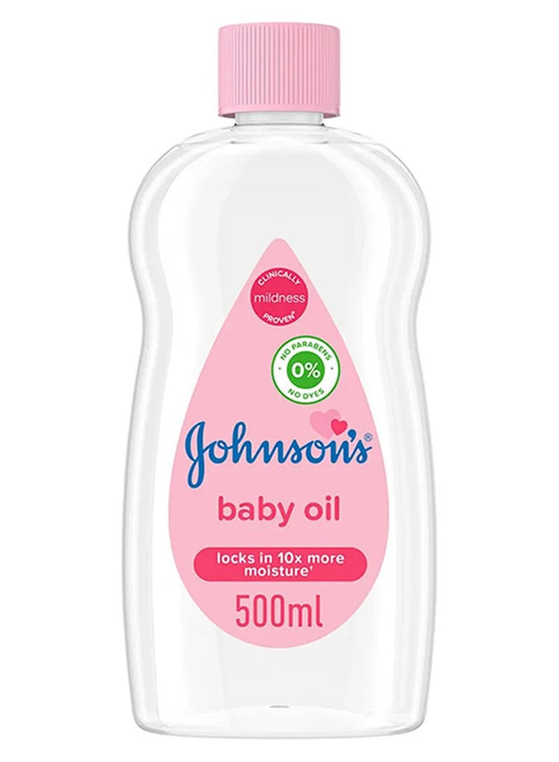 Johnson's Baby Oil 500ml - Image 1