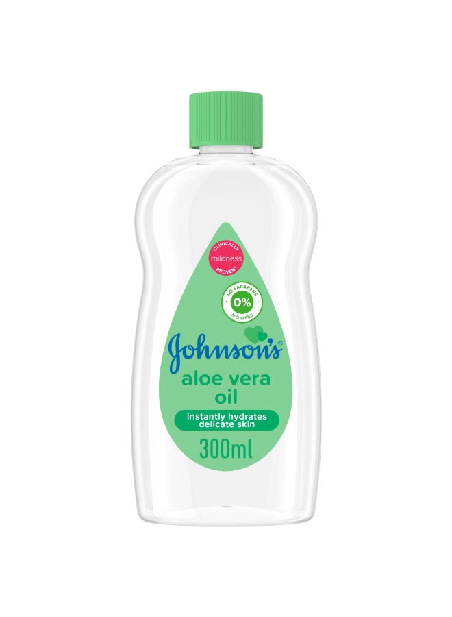 Johnson's Baby Oil Aloe Vera  - Image 1